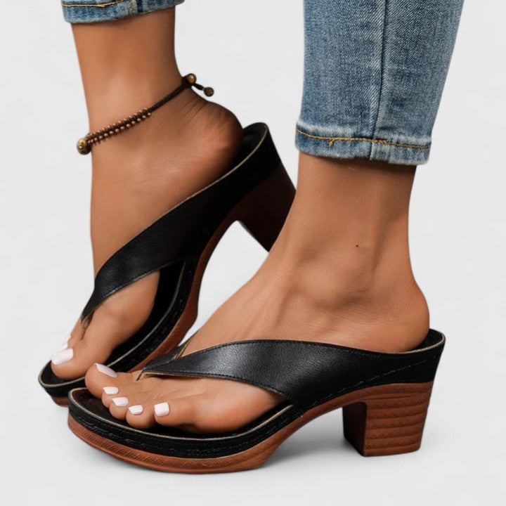 Damen Absatzschuhe orthopädisch mit ergonomischem Fußbett – für ganztägigen Komfort | Camille