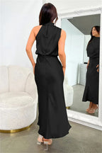 Damen Abendkleid Neckholder – festlich elegant für Hochzeit und Gala | Regina