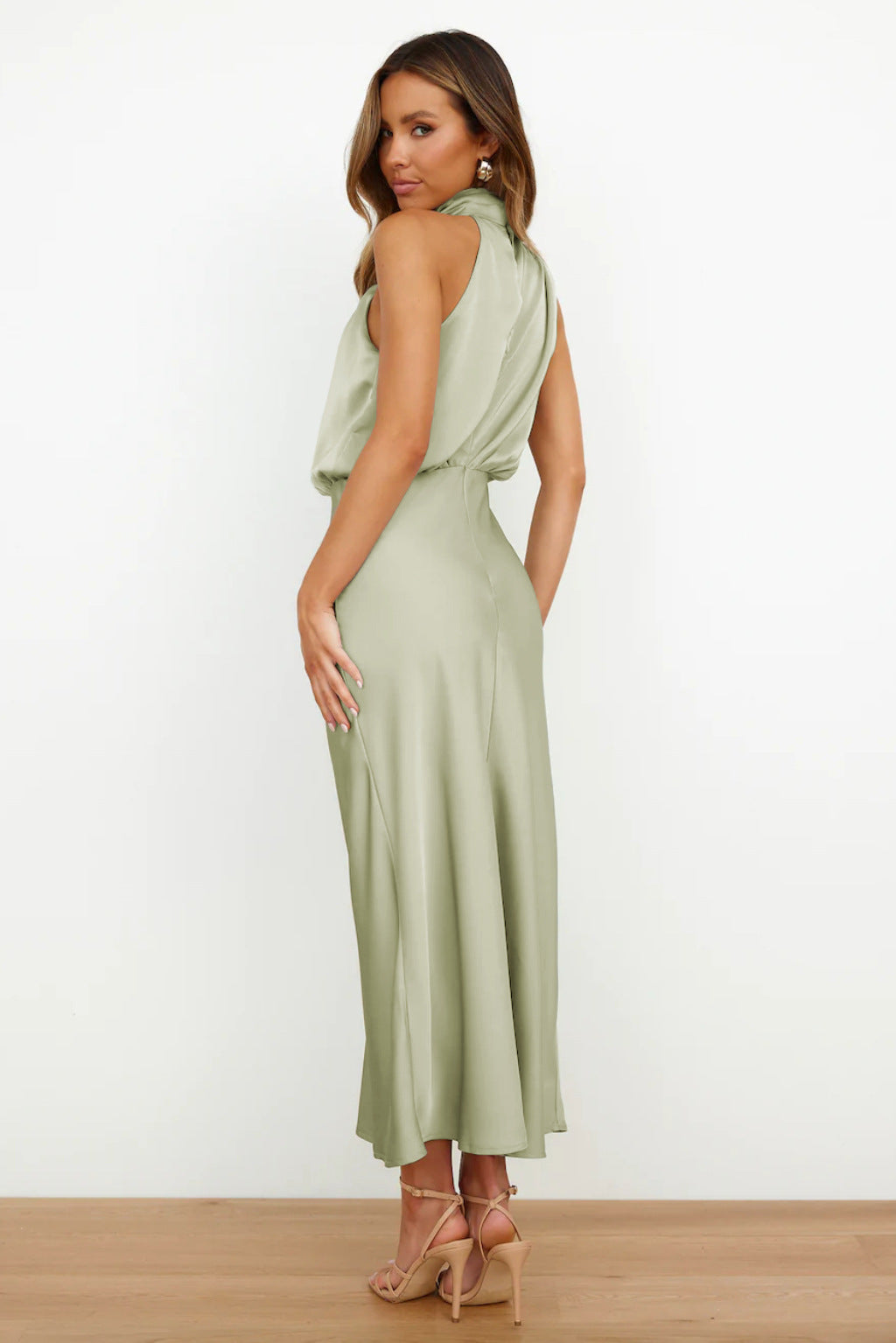 Damen Abendkleid Neckholder – festlich elegant für Hochzeit und Gala | Regina