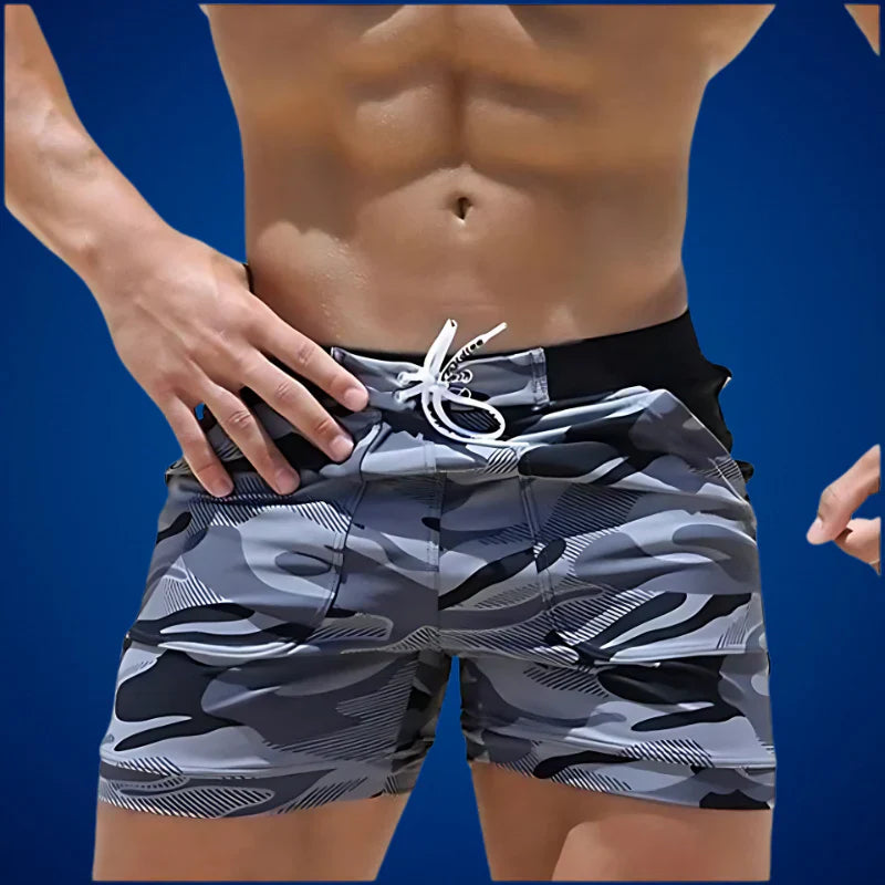 Herren Badeshorts schnelltrocknend – elastischer Bund für Strand, Pool & Freizeit | Jonathan