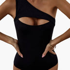Damen Badeanzug asymmetrisch One-Shoulder – rückenfrei | Alice