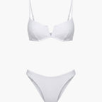 Damen Bikini-Set Push-up gepolstert – Brazilian-Cut Low-Rise-Höschen für Strand & Pool | Adel