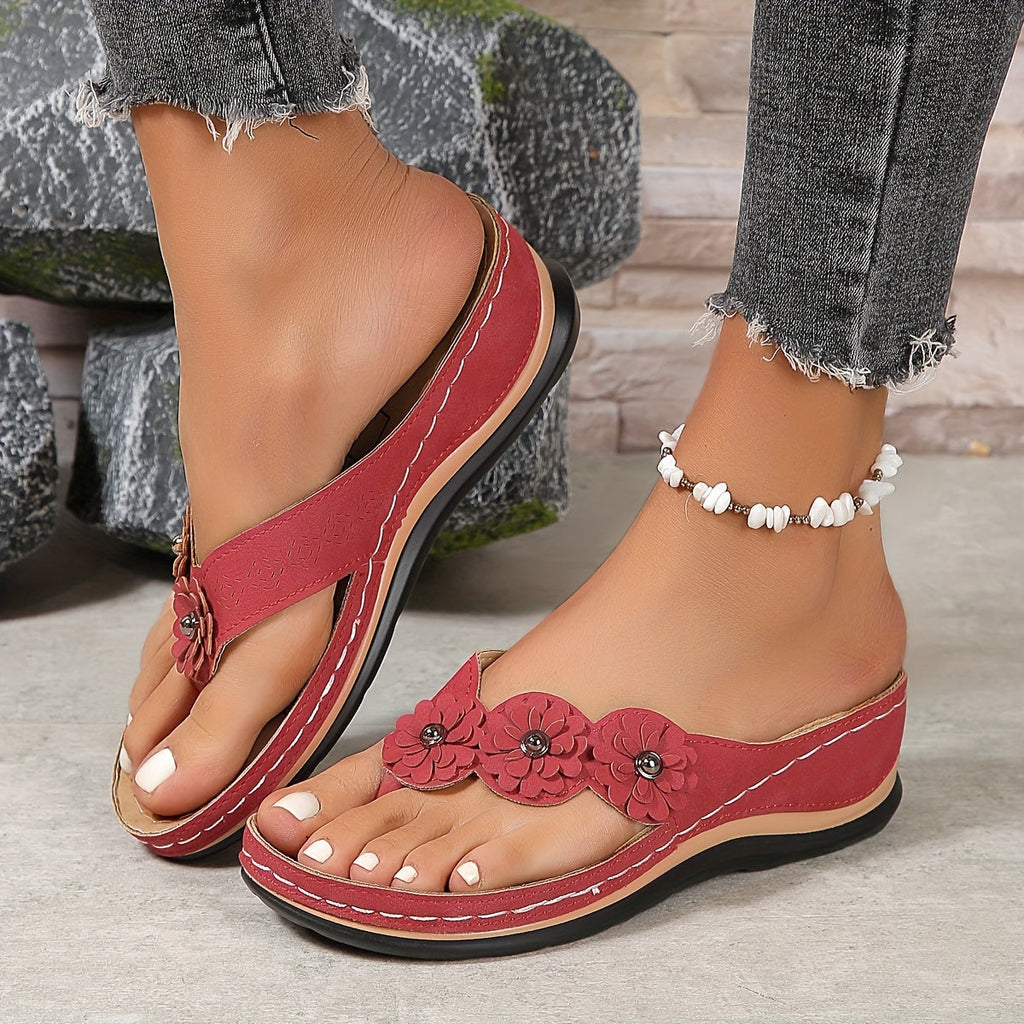 Damen Orthopädische Sandalen mit Fußbett zum Hineinschlüpfen – leichter Komfort für den Alltag | Ophelia