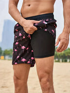 Herren Badeshorts schnelltrocknend mit Innenfutter – für Strand & Pool | Noah