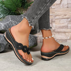 Damen Orthopädische Sandalen mit Fußbett zum Hineinschlüpfen – leichter Komfort für den Alltag | Ophelia