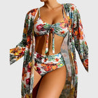 Damen Bikini-Set Neckholder V-Ausschnitt – gepolstert für Strand & Pool | Floria