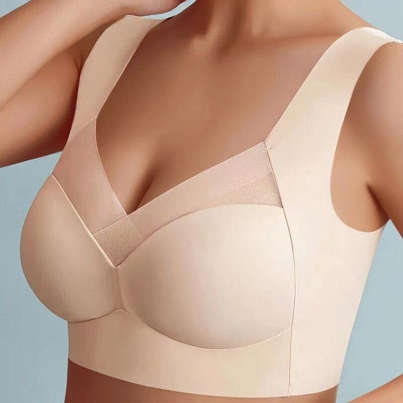 Women's Wireless Bra – Full Coverage, Pull-On, Breathable All-Day Comfort | Ava
