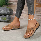Damen Orthopädische Sandalen mit Fußbett zum Hineinschlüpfen – leichter Komfort für den Alltag | Ophelia