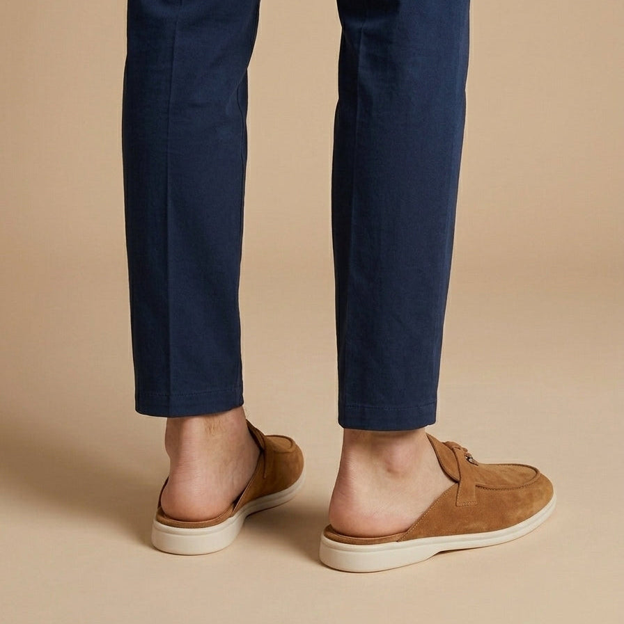 Men's Open-Back Mule Loafers – Comfortable & Casual for Everyday & Weekend | Mateo