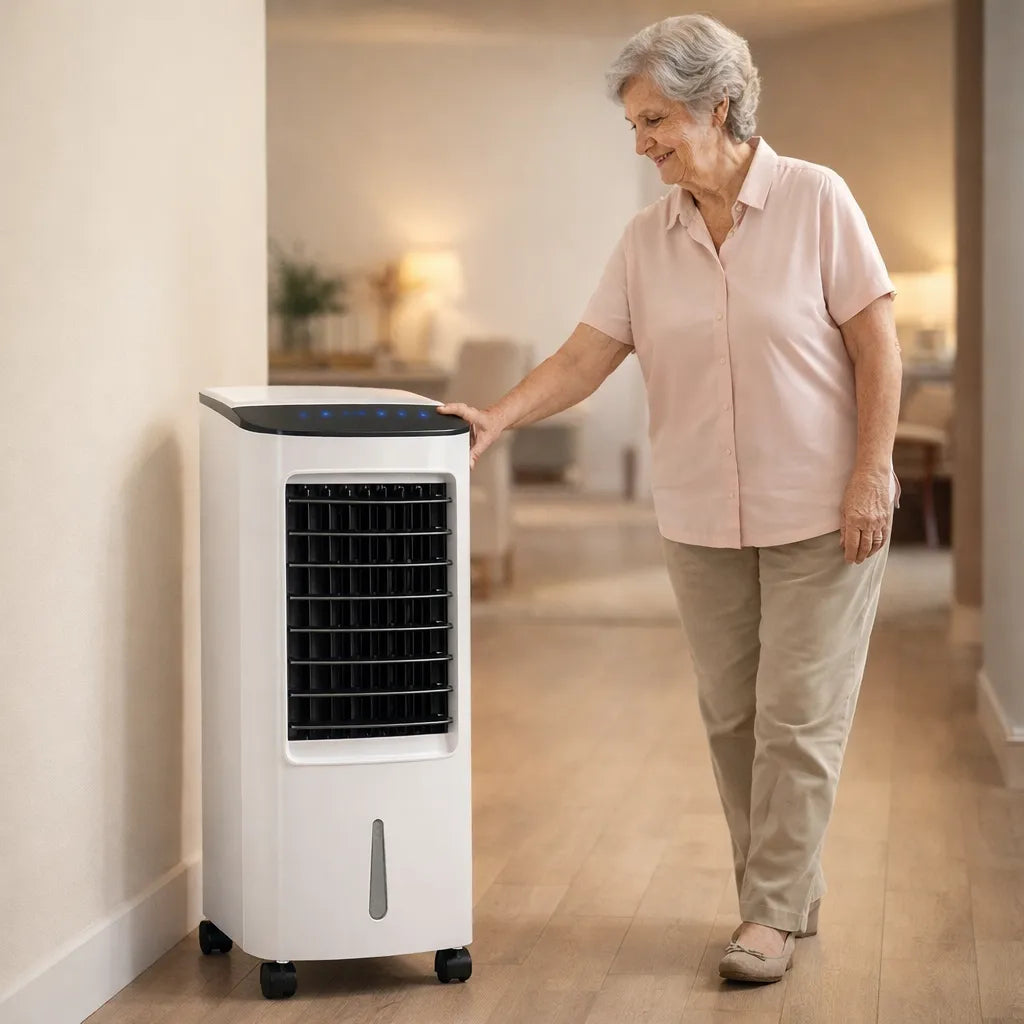 Portable Air Conditioner Stand-Up – Windowless Cooler for Bedroom, Home & Office | Amelie