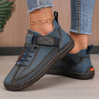 Damen Sneaker orthopädisch mit Fußbett – slip-on, gedämpfte Sohle, ganztägig bequem | Lily