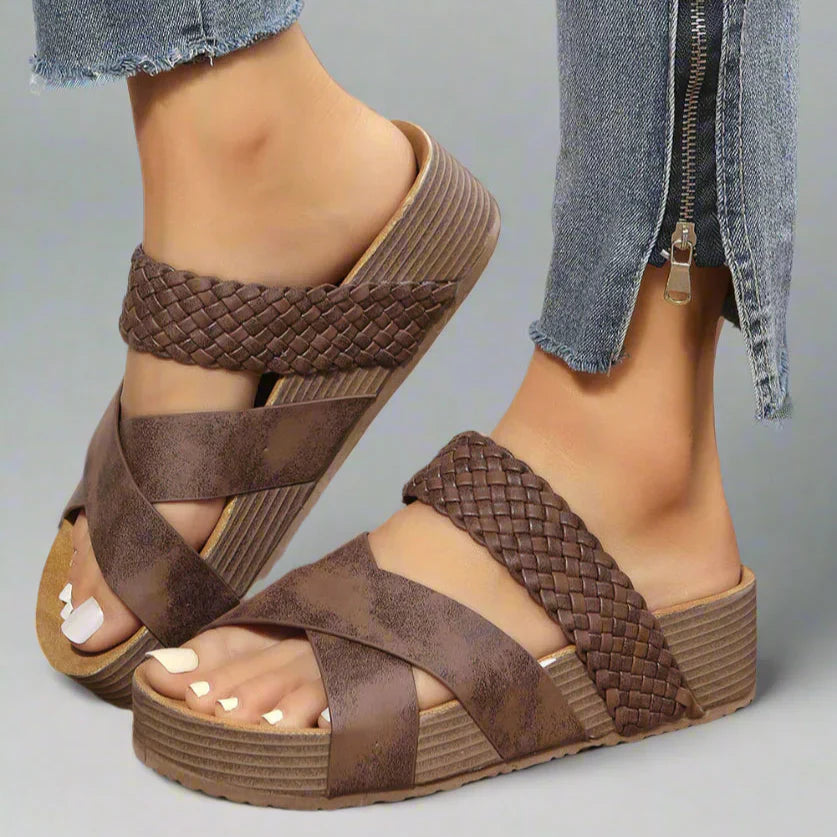 Damen Sandalen orthopädisch mit Fußbett – gepolstert und leicht für den Alltag | Amelia