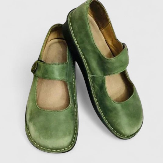 Damen Schuhe orthopädisch mit Fußbett – verstellbarer Riemen, gepolstert, für den Alltag | Jessica