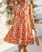Damen Maxikleid fließend floral – sommerlich leicht für Alltag und besondere Anlässe | Elin