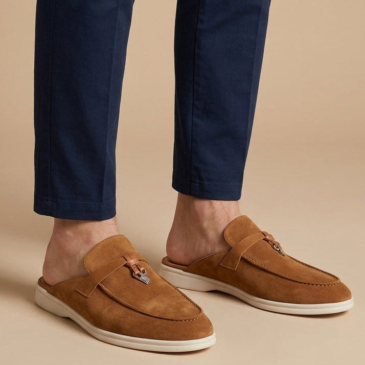 Men's Open-Back Mule Loafers – Comfortable & Casual for Everyday & Weekend | Mateo