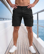 Herren Cargoshorts leicht – mit vielen Taschen, knielang | Bastian