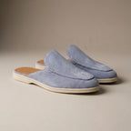 Men's mules with an open back and embroidered detail – Casual and comfortable for everyday wear | Levi