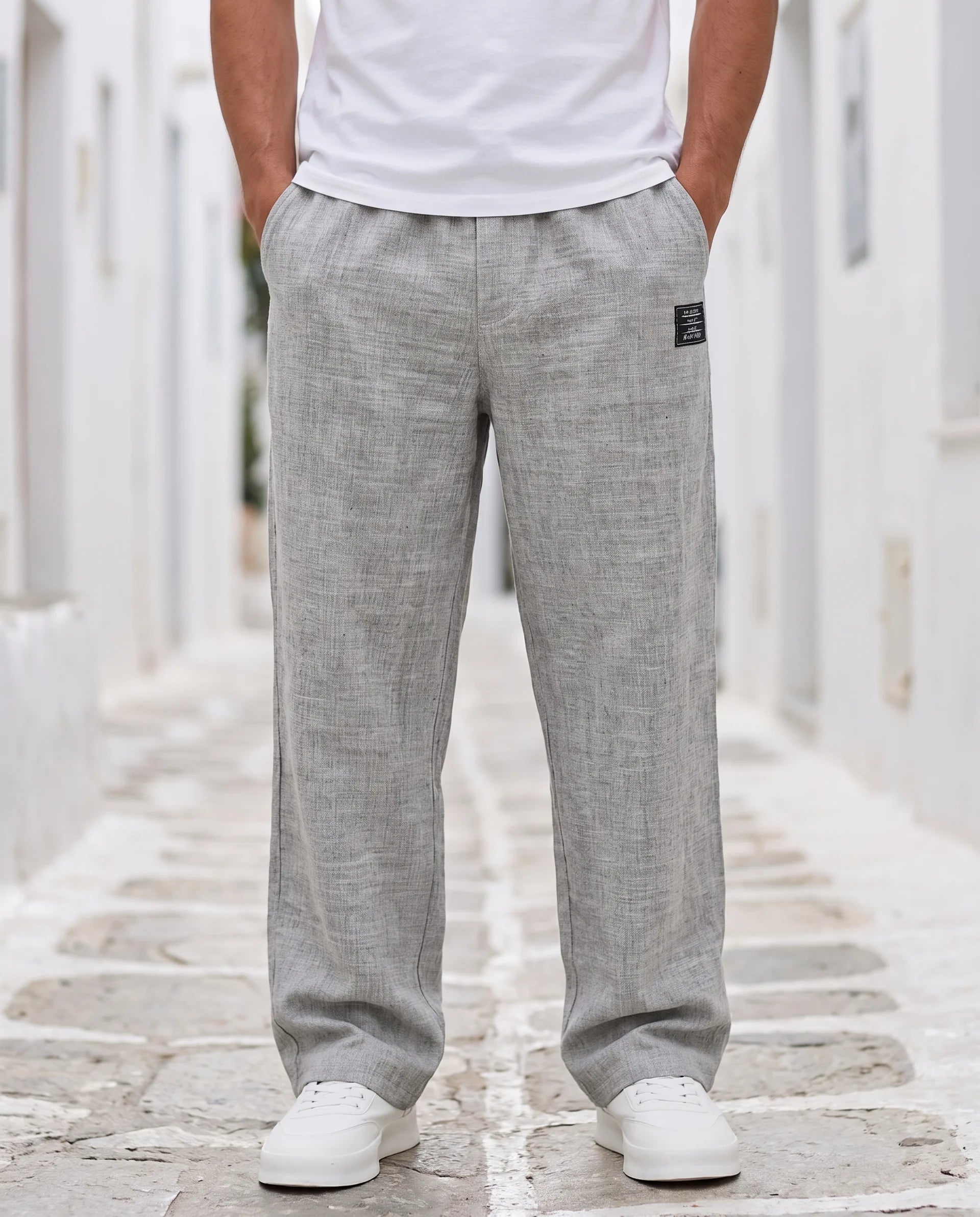 Herren Leinenhose – leicht & atmungsaktiv für den Sommer, lockere Passform | Dante