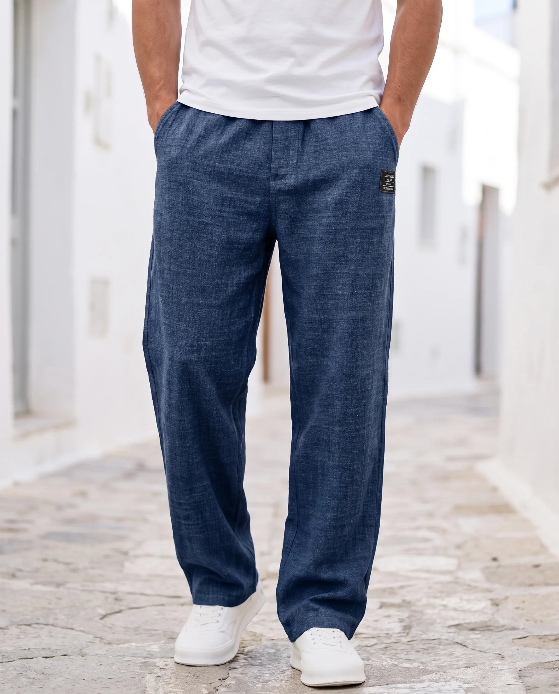 Herren Leinenhose – leicht & atmungsaktiv für den Sommer, lockere Passform | Dante