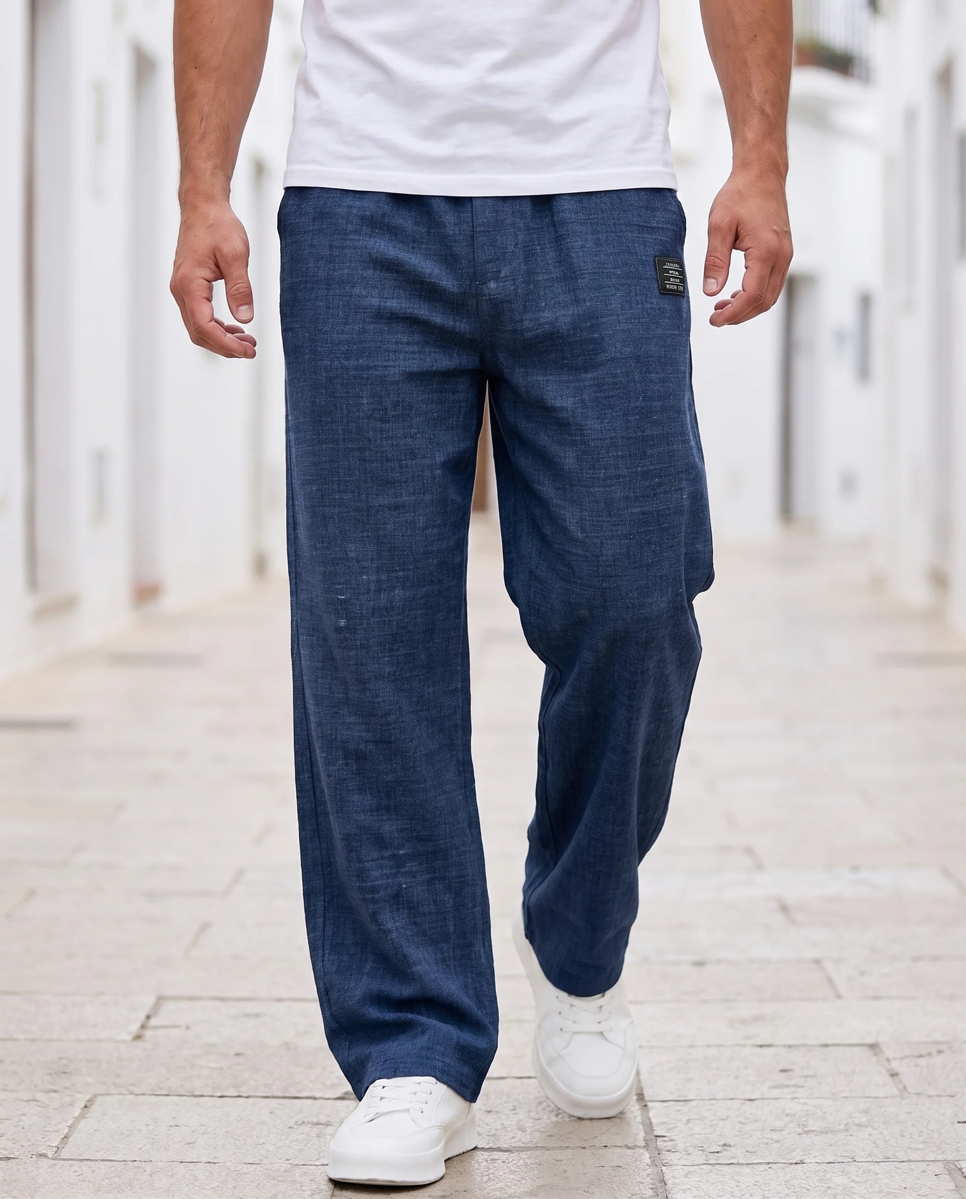 Herren Leinenhose – leicht & atmungsaktiv für den Sommer, lockere Passform | Dante