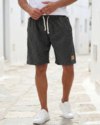 Men's Casual Summer Shorts – Lightweight with Elastic Waist | August