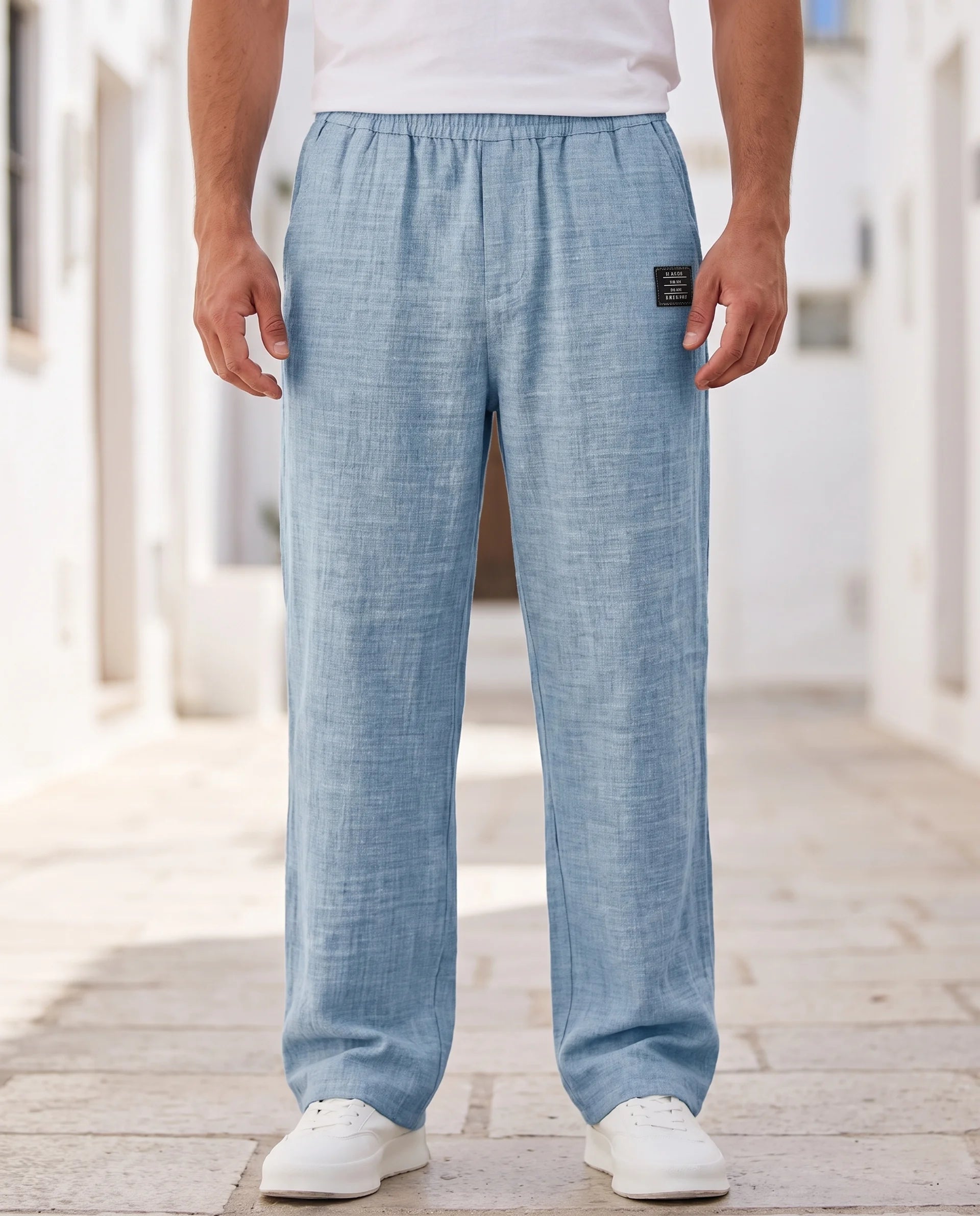 Herren Leinenhose – leicht & atmungsaktiv für den Sommer, lockere Passform | Dante