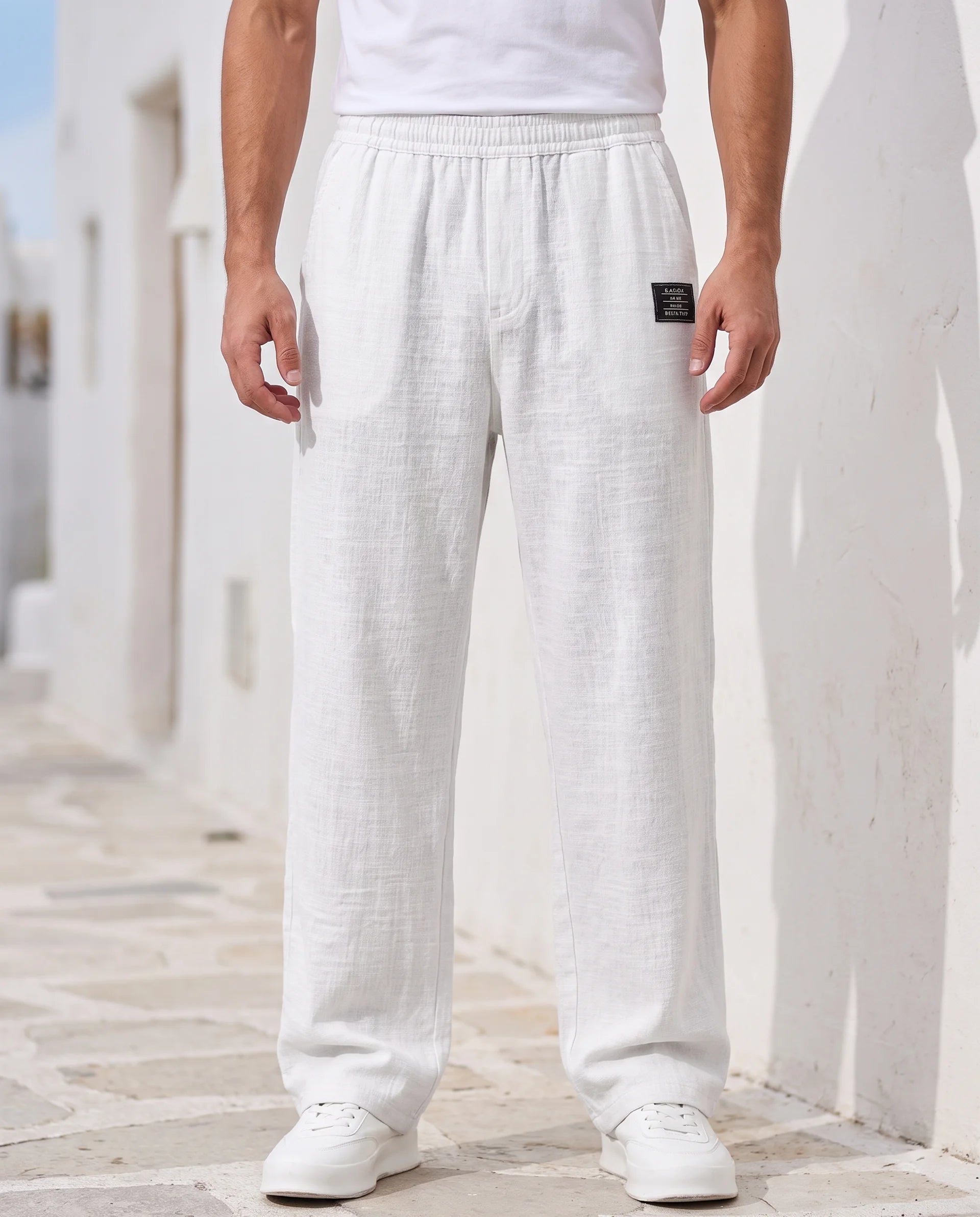 Herren Leinenhose – leicht & atmungsaktiv für den Sommer, lockere Passform | Dante