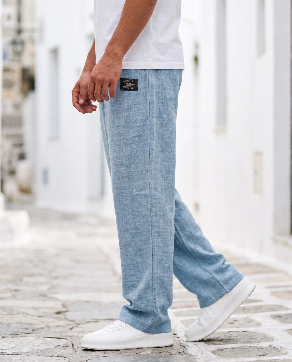 Herren Leinenhose – leicht & atmungsaktiv für den Sommer, lockere Passform | Dante