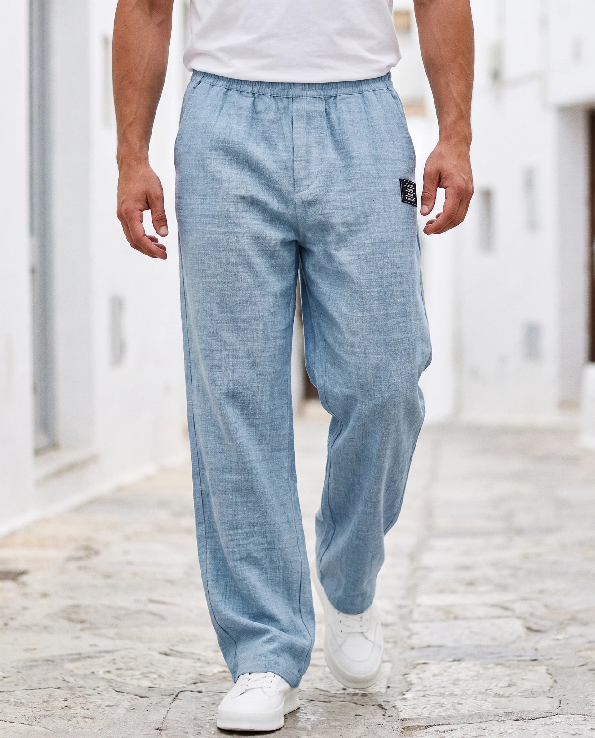 Herren Leinenhose – leicht & atmungsaktiv für den Sommer, lockere Passform | Dante