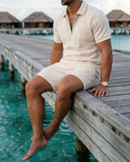 Men's Shirt & Shorts Set – Tailored Casual Summer Outfit for Everyday | Liam