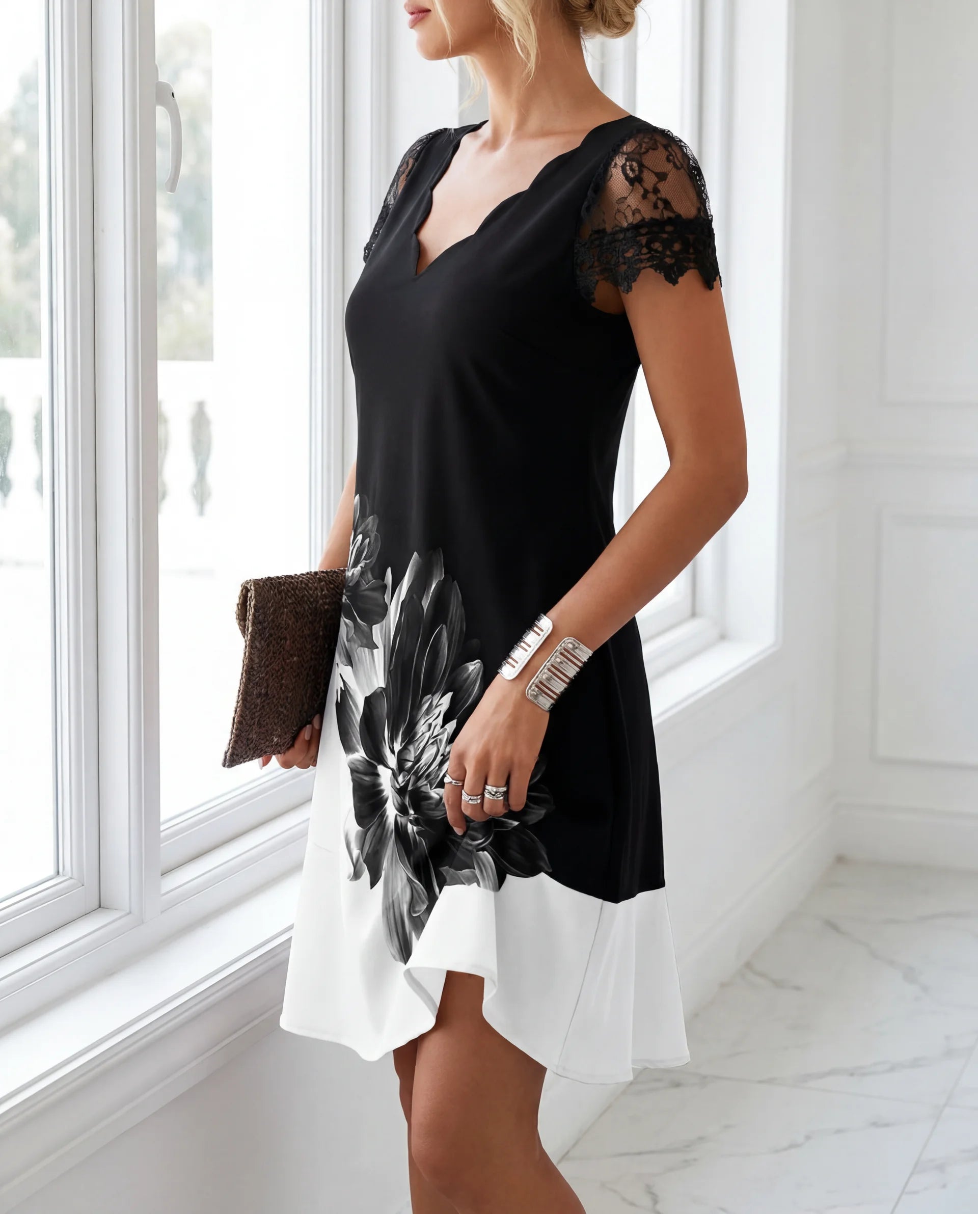 Damen Abendkleid Minikleid figurformend Bauchweg – elegant & bequem für besondere Anlässe | Wren