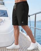 Herren Waffelstrick Sweatshorts – mit Kordelzug & elastischem Bund | Arlo