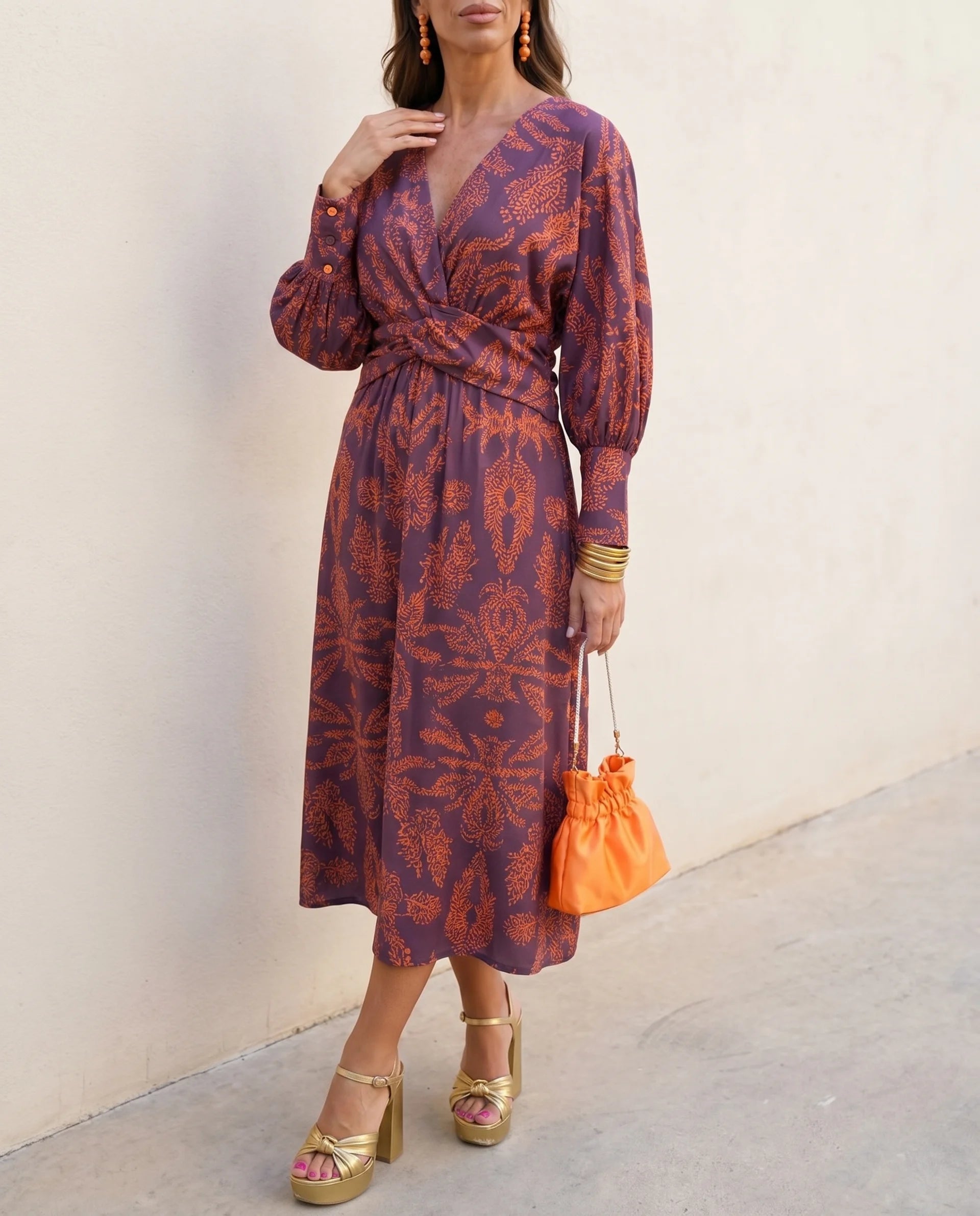 Women's A-Line Maxi Dress – Flowing & Elegant for Summer Weddings | Frieda