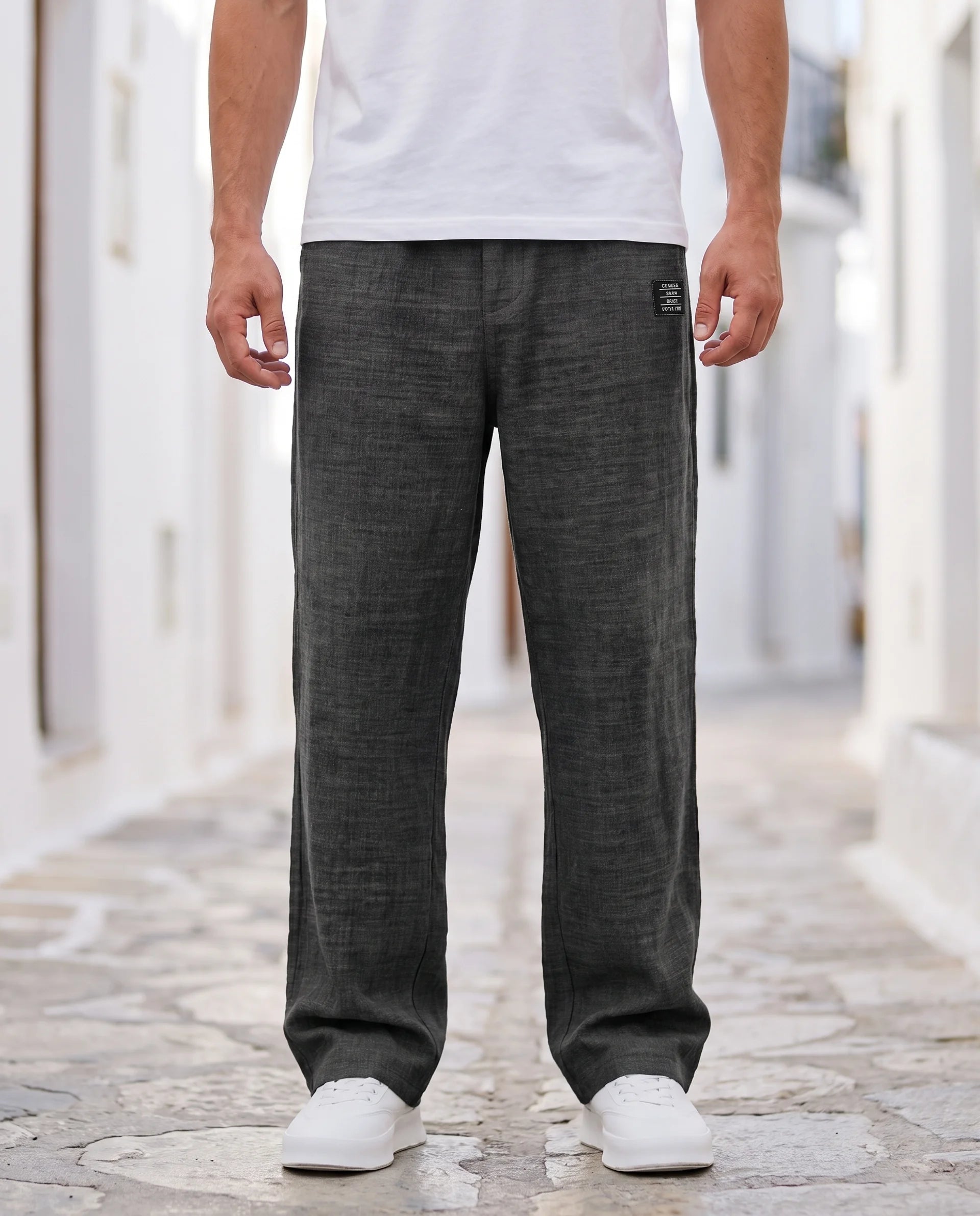 Herren Leinenhose – leicht & atmungsaktiv für den Sommer, lockere Passform | Dante