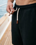 Herren Waffelstrick Sweatshorts – mit Kordelzug & elastischem Bund | Arlo