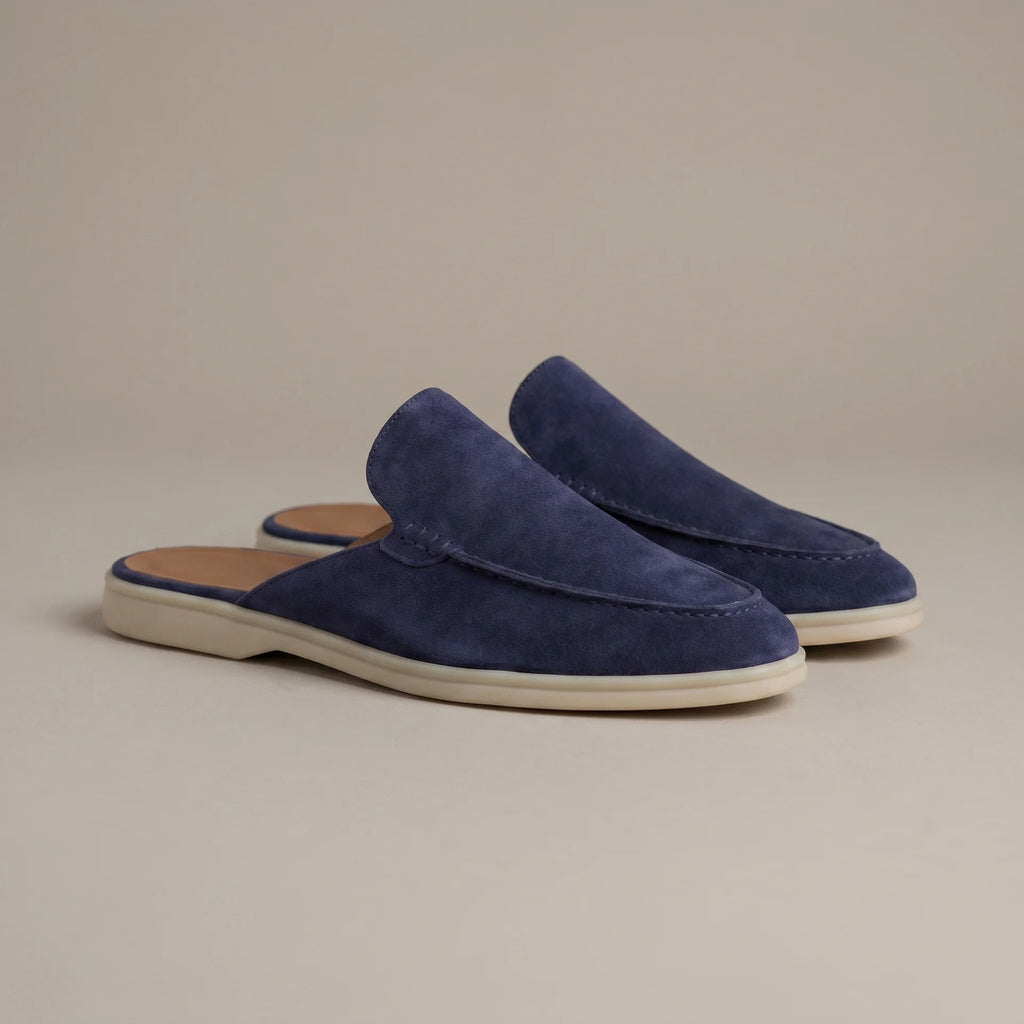 Men's mules with an open back and embroidered detail – Casual and comfortable for everyday wear | Levi