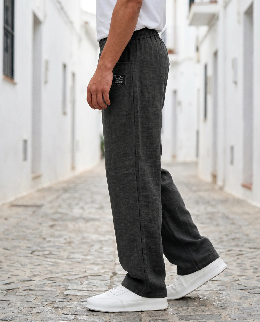 Herren Leinenhose – leicht & atmungsaktiv für den Sommer, lockere Passform | Dante