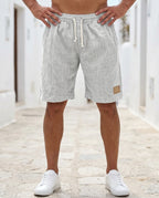 Men's Casual Summer Shorts – Lightweight with Elastic Waist | August