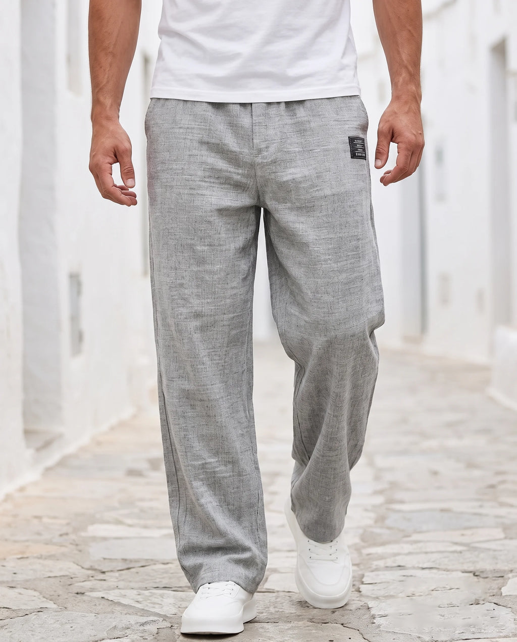 Herren Leinenhose – leicht & atmungsaktiv für den Sommer, lockere Passform | Dante