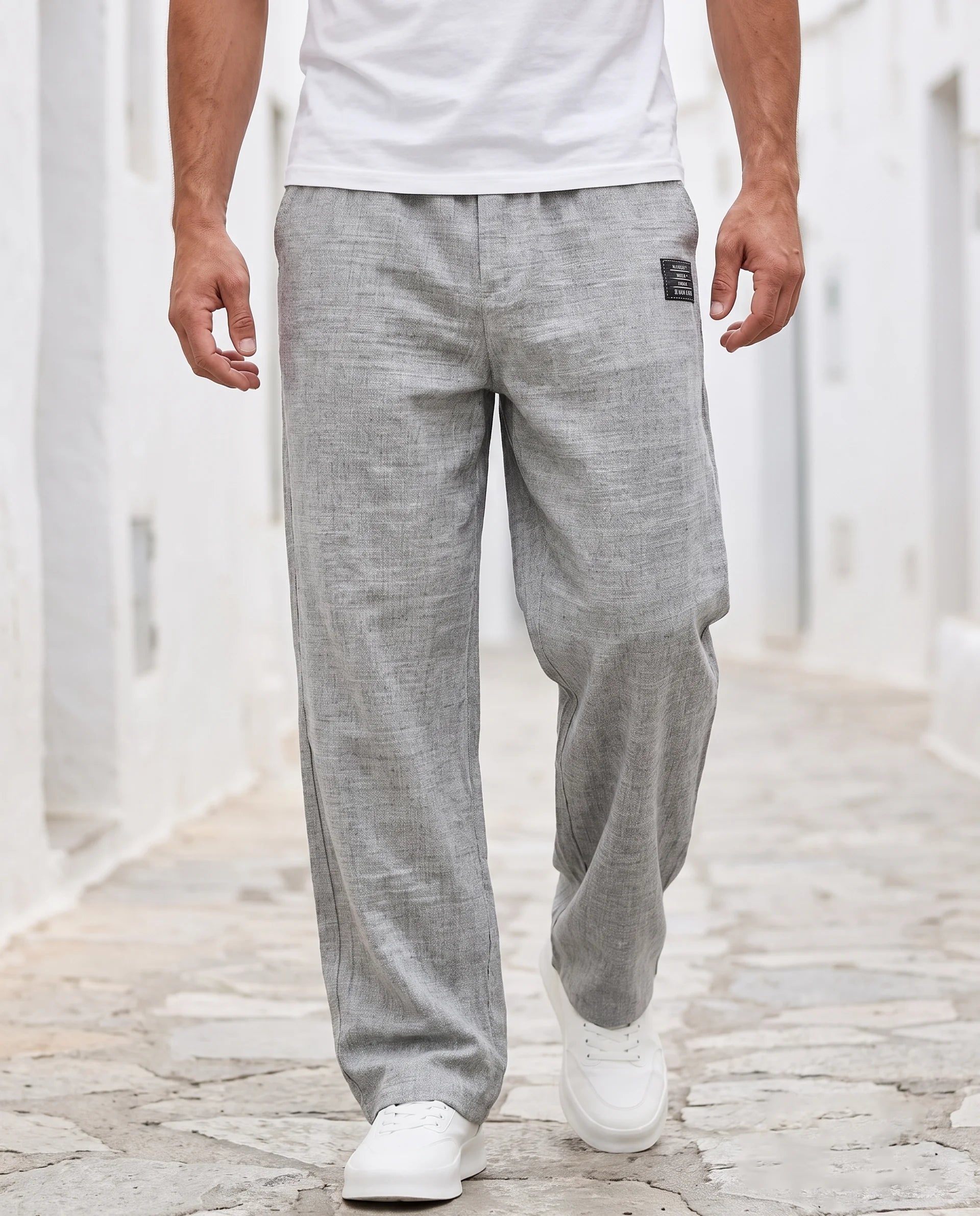 Herren Leinenhose – leicht & atmungsaktiv für den Sommer, lockere Passform | Dante