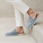 Men's mules with an open back and embroidered detail – Casual and comfortable for everyday wear | Levi