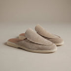Men's mules with an open back and embroidered detail – Casual and comfortable for everyday wear | Levi