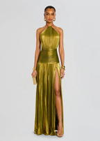 Damen Abendkleid Maxikleid fließend figurbetont – festlich für Hochzeit & Gala | Margaux