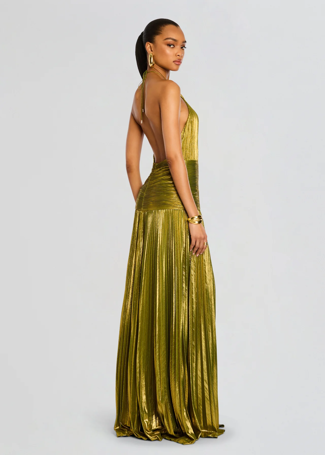 Damen Abendkleid Maxikleid fließend figurbetont – festlich für Hochzeit & Gala | Margaux