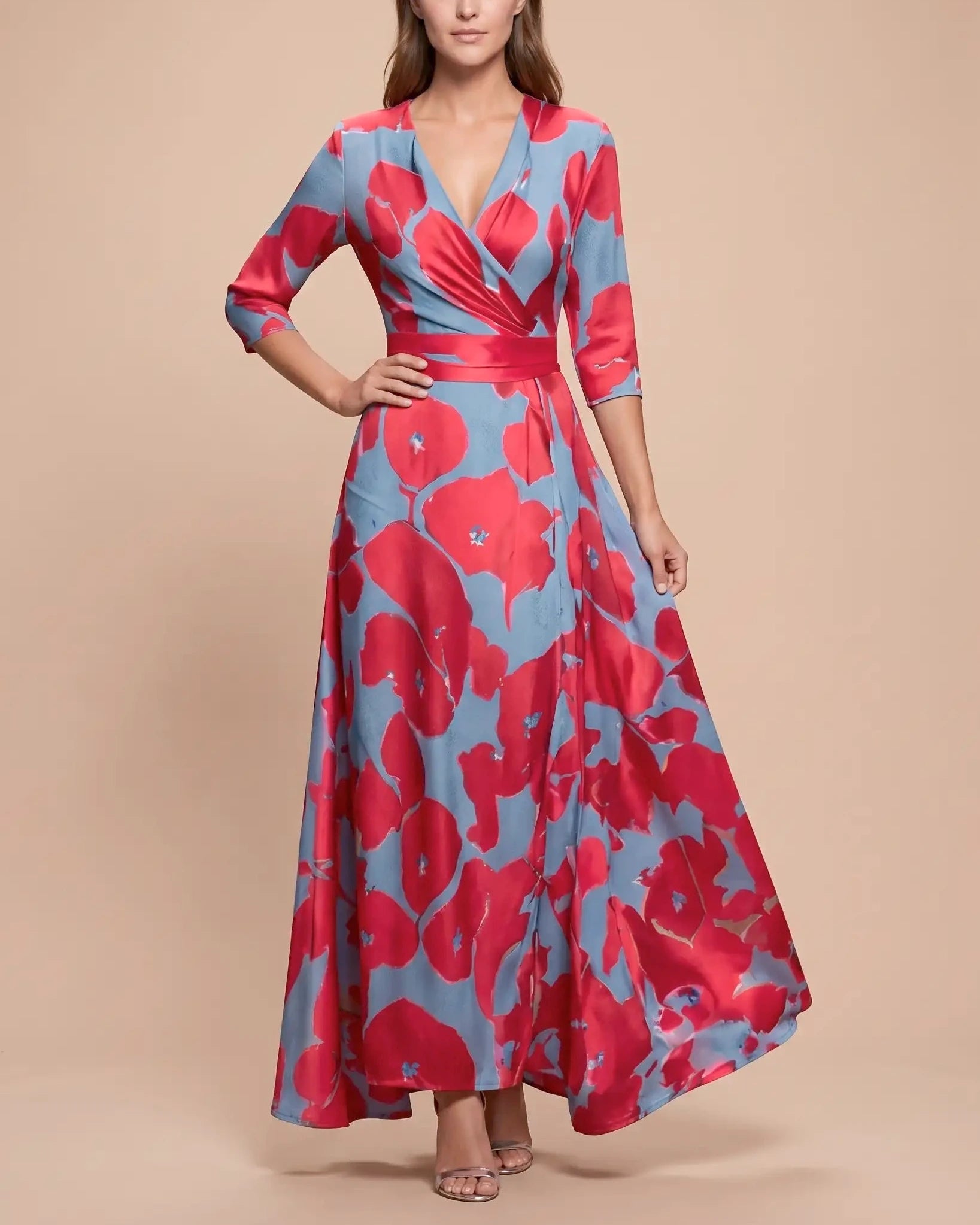 Damen Maxikleid elegant fließend – zeitlos für Abend & besondere Anlässe | Amara