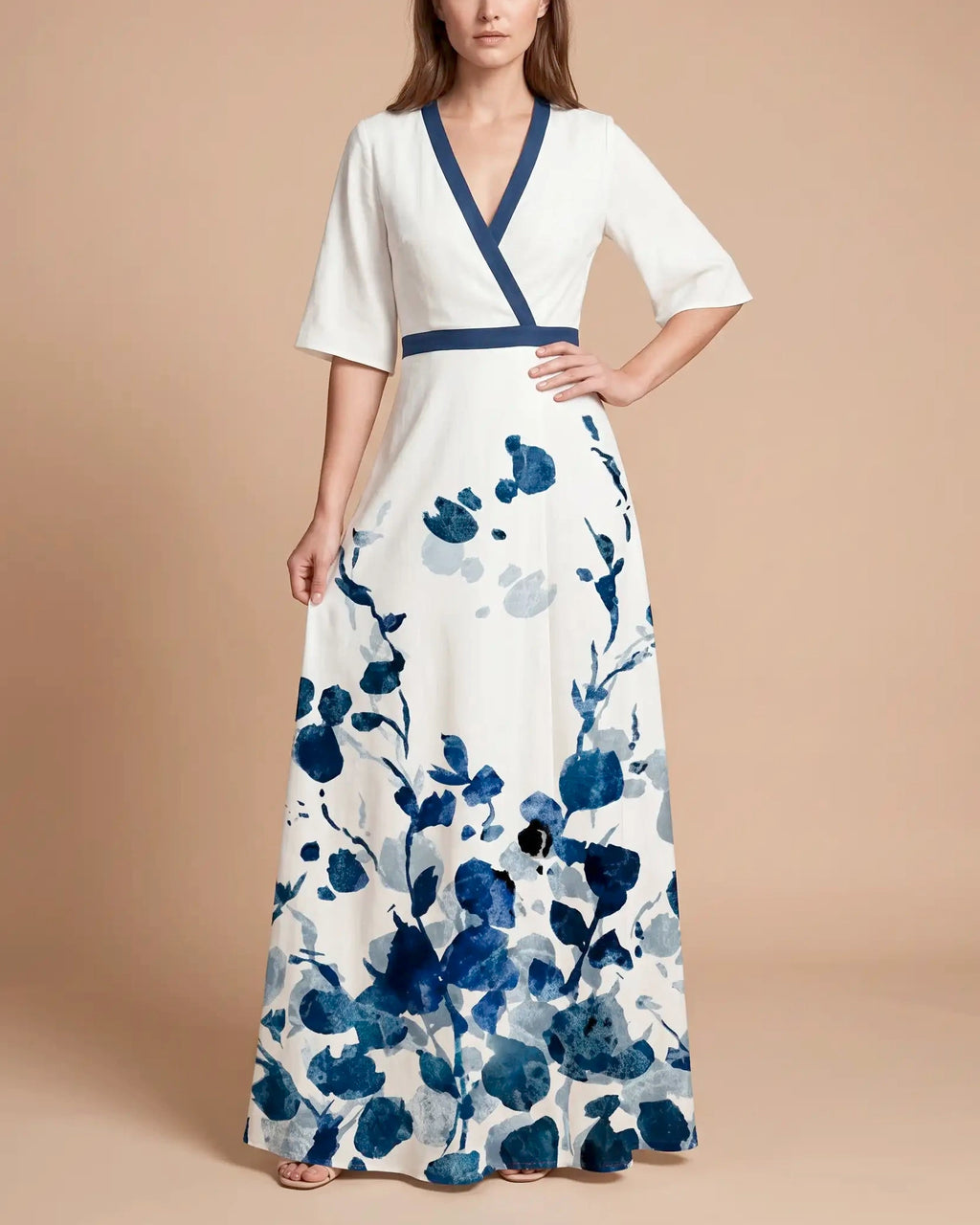 Damen Maxikleid elegant fließend – zeitlos für Abend & besondere Anlässe | Amara
