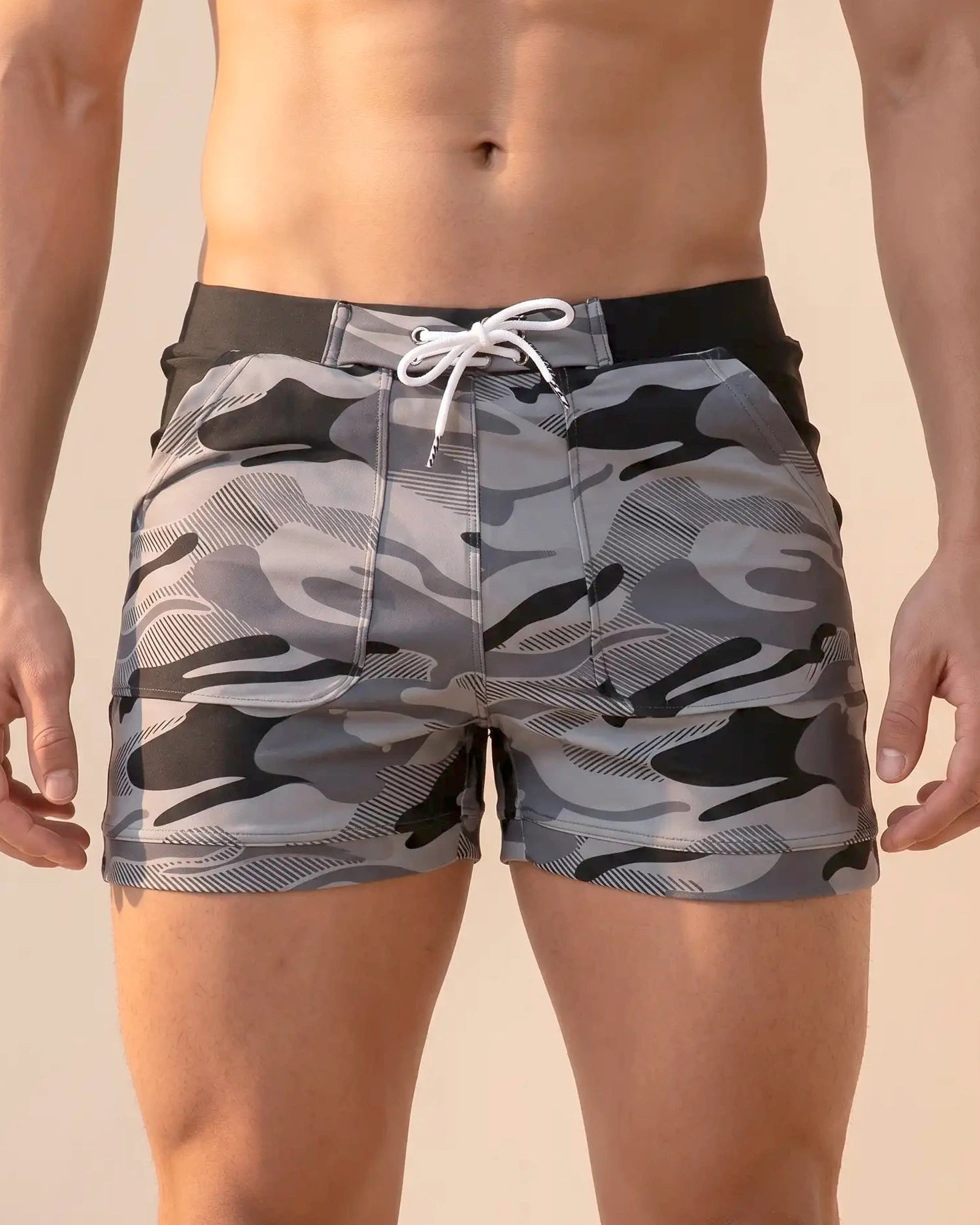 Herren Badeshorts schnelltrocknend – elastischer Bund für Strand, Pool & Freizeit | Jonathan