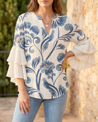 Damen Bluse leicht & fließend – femininer Schnitt für den Alltag | Layla