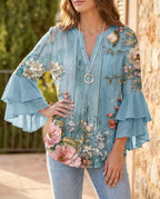 Damen Bluse leicht & fließend – femininer Schnitt für den Alltag | Layla