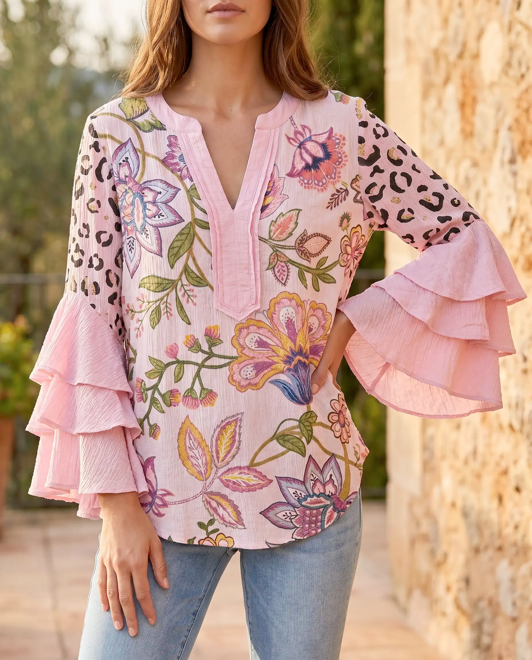 Damen Bluse leicht & fließend – femininer Schnitt für den Alltag | Layla